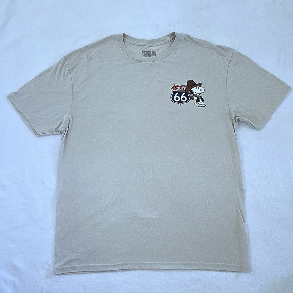 Peanuts🥜 Snoopy🐕 "Route 66" Graphic Tee👕 - NWOT - Picture 8 of 13